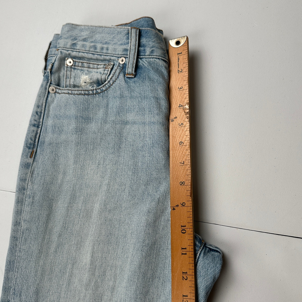 Madewell Jeans Womens 27 Blue Perfect Summer Jean Light Wash High Rise Denim - Picture 10 of 12